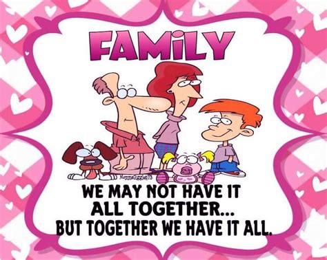 encouragement about family.